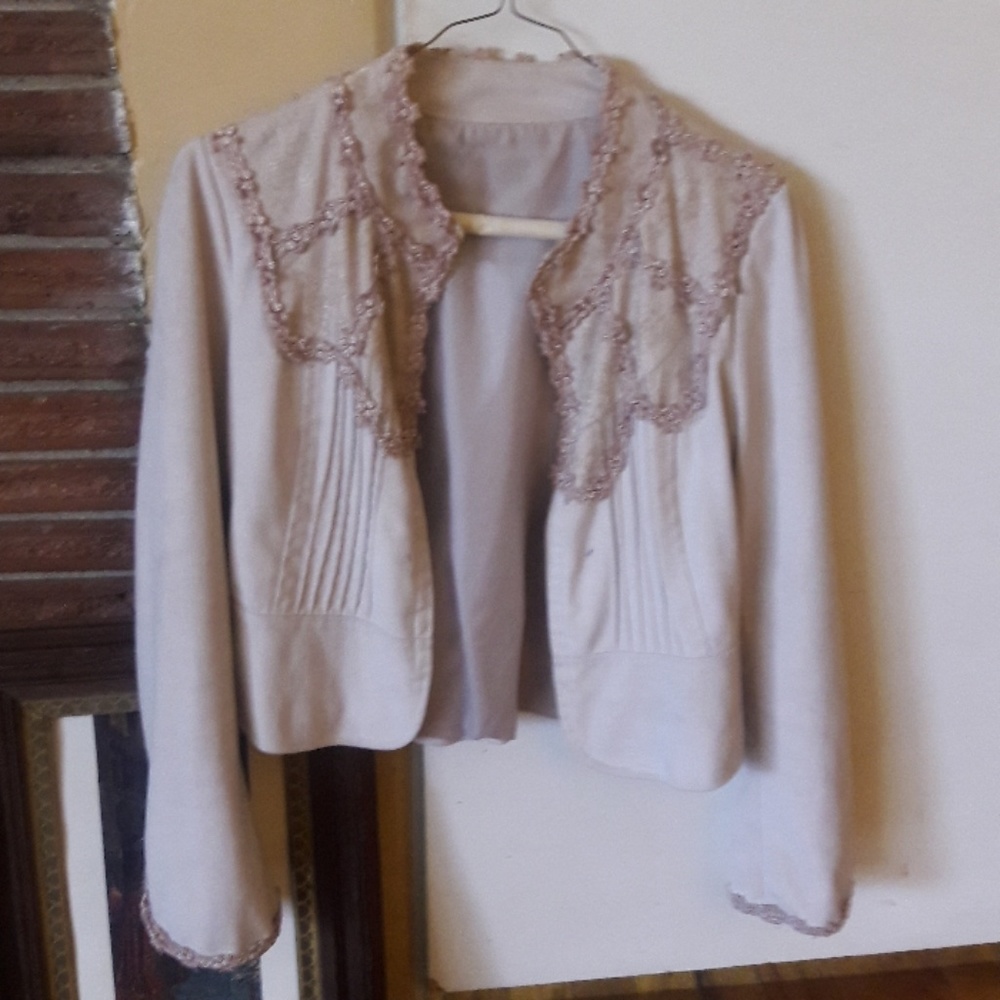 Boutique embroidered blazer